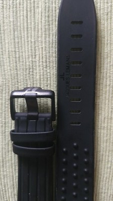 Jacques Lemans Armband Kautschuk Formel 1 Schwarz Herren