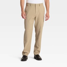 Men's Comfort Wear Trousers - Goodfellow  Co Tan 36x30