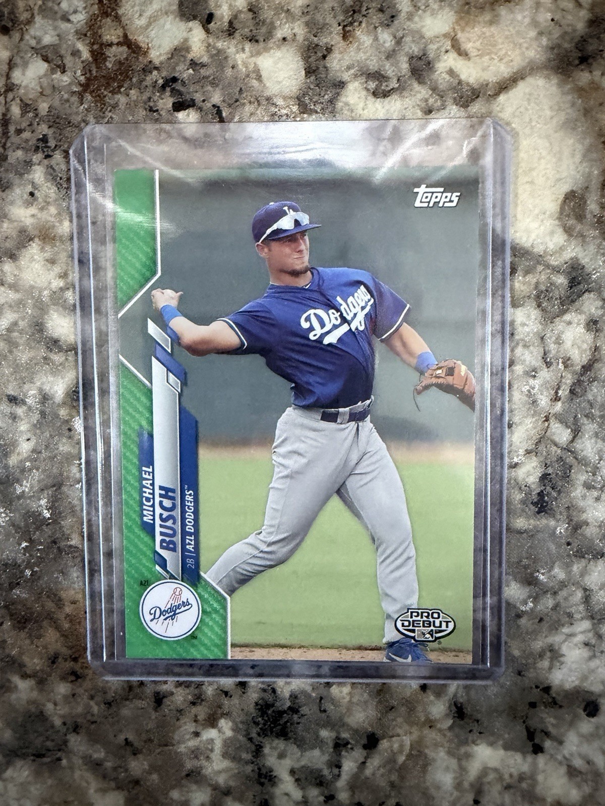 2020 Topps Pro Debut Green - Michael Busch #PD-38 (RC) #’d /99 Dodgers Cubs