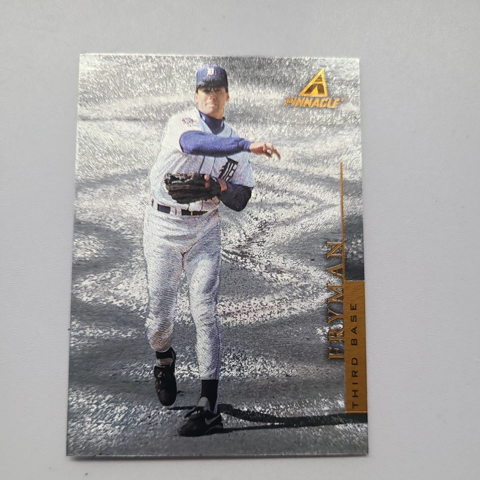  1998 Pinnacle #PP44 Travis Fryman Detroit Tigers Museum Collection NM - Image 2 of 4
