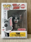 VAULTED Funko Pop Animation: TOM #409 Tom and Jerry Target Exclusive w Protector