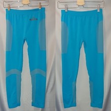 Adidas x Stella McCartney Seamless Leggings Blue Gray K81783 XS S