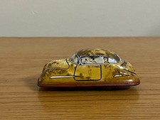 Tin Wind-up Toy Car West Germany 1960's TA-40
