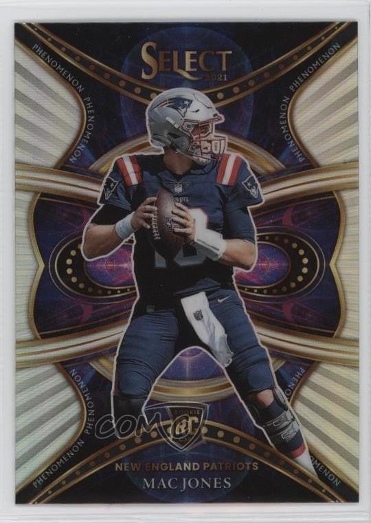 2021 Panini Select Phenomenon Silver Prizm Mac Jones #PHE-10 0l44