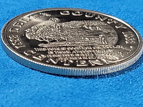 1882-1982 Delta Colorado Centennial Medal 1883-1983 Delta County Centennial - Picture 3 of 5