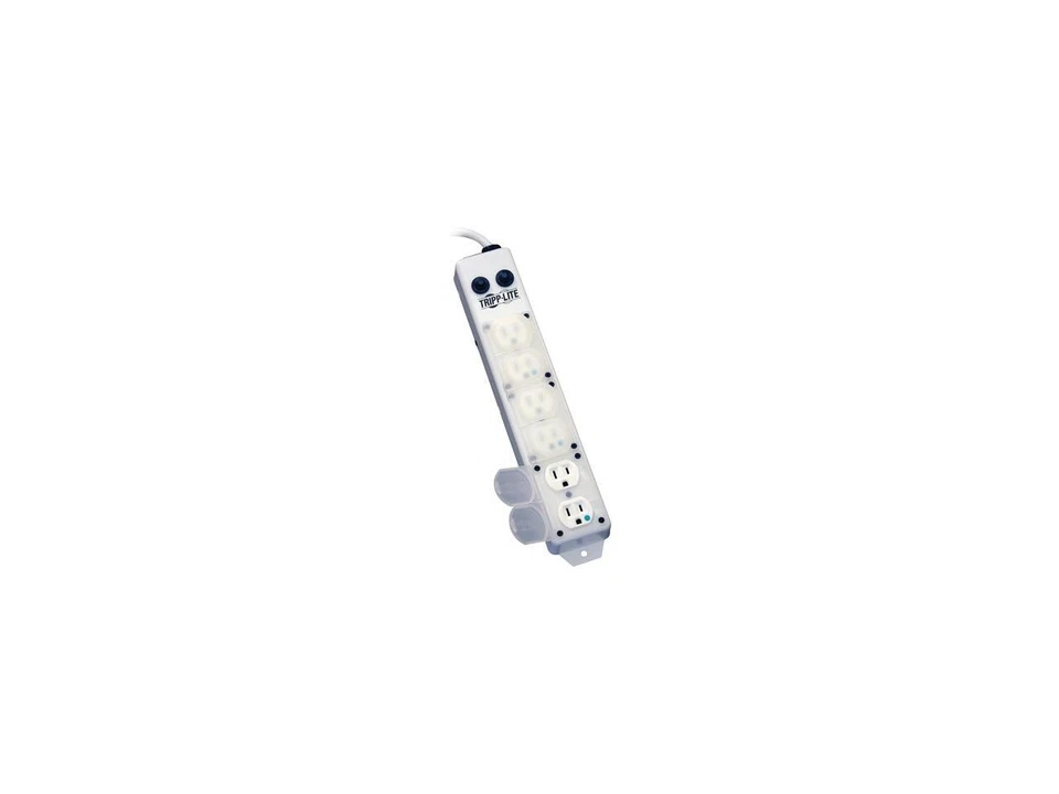 Tripp Lite Power Strip Medical Hospital Grade UL1363A 6-Outlet 15A 7 Feet Cord - Image 2 of 2