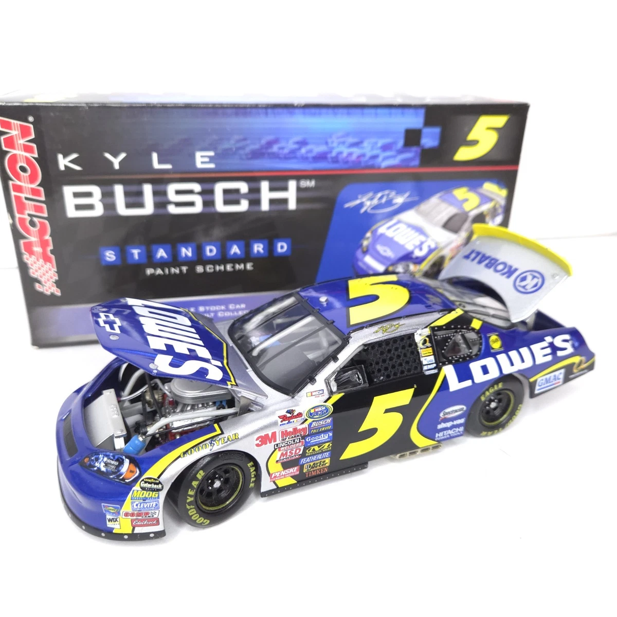 Action Diecast Racing Cars Kyle Busch Blue for sale | eBay