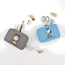 PICK 1   Peanuts Snoopy Cosmetic Makeup Pouch Bag Pencil case