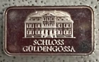 10 Gram Schloss Guldengossa Geiger Edelmetalle 999 Fine Silver Bar  vintage