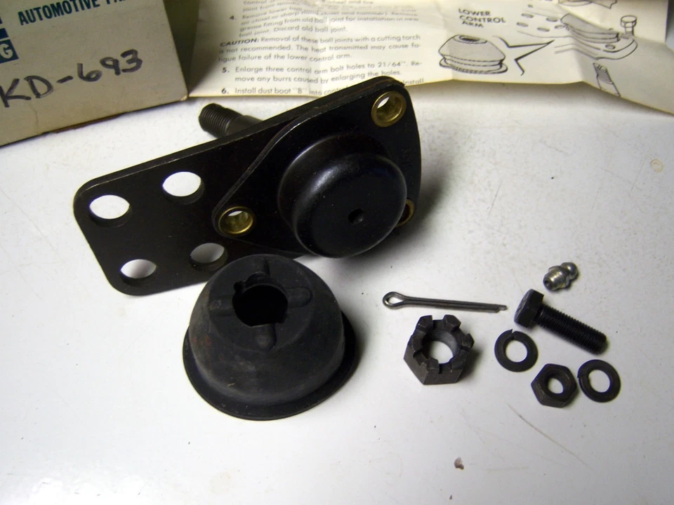 NOS Suspension Lower Ball Joint Moog KD693 * 62-67 Chevrolet Chevy II - Image 2 of 2