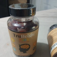 TruHeight Kids Brain Growth Gummy Omega-3 DHA Multivitamin Orange Flavor 60ct