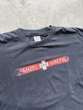 Black VTG Hanzel Und Gretyl Metal Band shirt, USA Made, 1990s, Industrial, XL