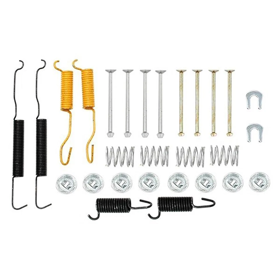 Rear Kit Brake Drums & Brake Shoes Hardware Kit For 1973-1974 Plymouth Barracuda - Image 2 of 4