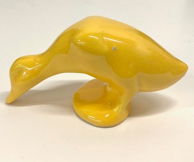 Bauer Pottery Miniature Duck Yellow