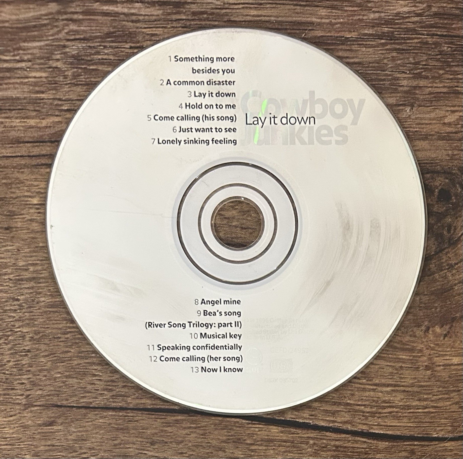 Lay It Down by Cowboy Junkies (CD, 1996)