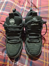 Airwalk Mens Baysixty 03 90's Y2K Skate Shoes Chunky Black Size 7