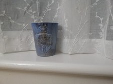 Ashtead Pottery Christmas 1934 Mitchams Charter Beaker Crest Made in England