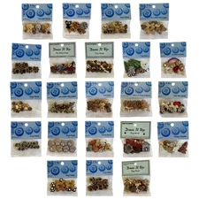 Dress It Up Dog Buttons & Embellishments Paw Fluffy Puppy Best Friend YOU CHOOSE