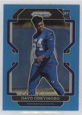 2021 Panini Prizm Rookie Light Blue Prizm Dayo Odeyingbo #387 10wc
