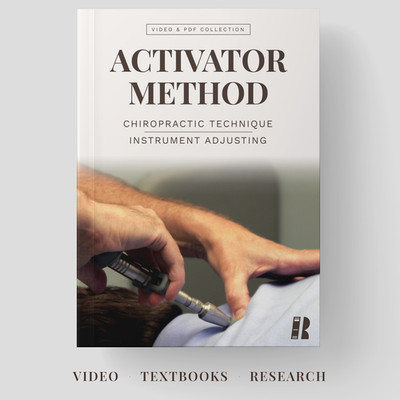 Activator Method Chiropractic Technique - Video & Textbook Collection