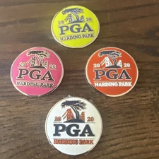 4 PGA Championship Harding Park 2020 Golf Ball Markers