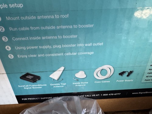 SureCell Fusion4Home Cell Phone Booster - Photo 11 sur 12