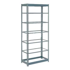 Global Industrial Heavy Duty Shelving 36"W x 12"D x 96"H With 7 Shelves No Deck