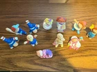 Lot Of 11 Vintage (1980's) Cabbage Patch Kids PVC Mini Figures