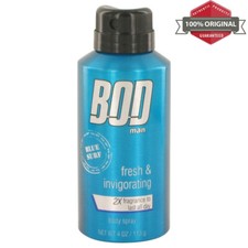 Bod Man Blue Surf 4 oz Body spray for Men by Parfums De Coeur