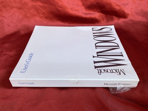NEW Vintage Microsoft Windows 3.1 User's Guide Manual Book SEALED - Picture 3 of 3