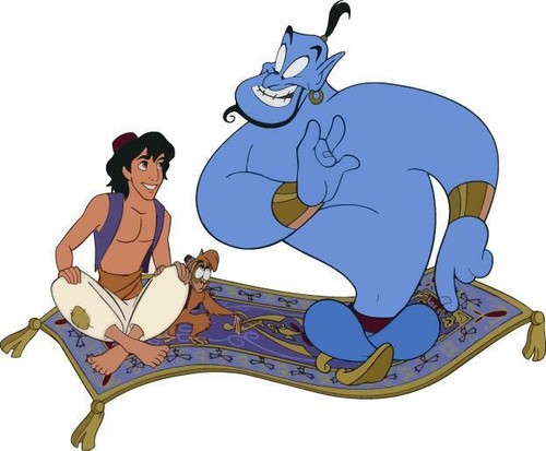 Алладин и джин картинки