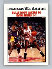 1991-92 Hoops Series 2 NBA Finals Tribute #539 Pippen / Bulls Even Series 1-1