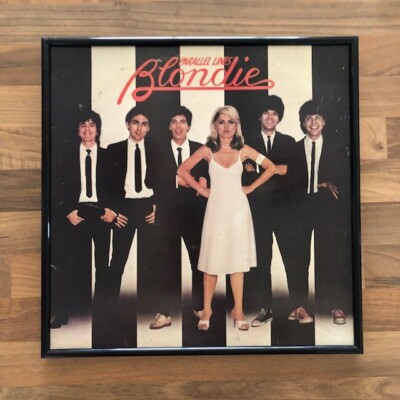Blondie - Parallel Lines -Framed Original Album Cover - Debbie Harry - Punk  | eBay UK