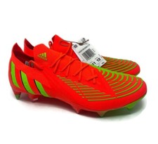 NEW Adidas Predator Edge.1 SG Soccer Cleats Solar Red Orange Men's SZ 11 GW1010