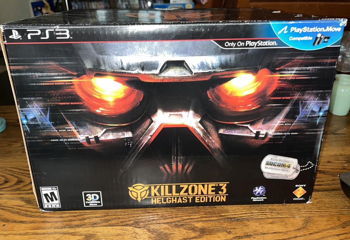 Killzone 3 Helghast Edition PS3 (Sony PlayStation 3, 2011) NEW