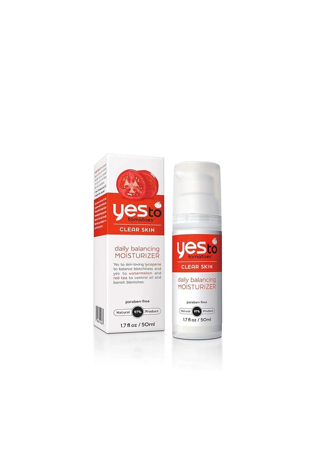 Crema hidratante equilibradora diaria Yes to Tomatoes, moi iluminador y antimanchas Foto 4 de 4