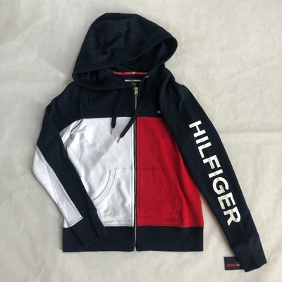 tommy hilfiger zip up hoodie