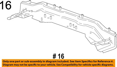 GM OEM Rear Crossmember 84351663 | eBay