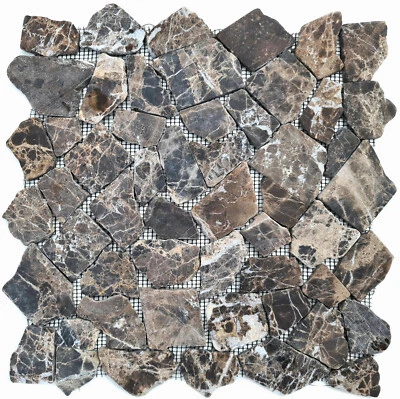Mosaico De Piedra Natural Beige Para Cocina Y WC 44-30-180 | 10 Mosaicos - Imagen 1 de 2