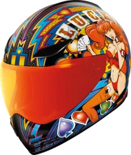 Icon Domain Helmet Lucky Lid 4 Red Large