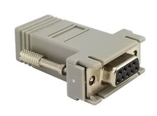 SOMFY DB9 to RJ45 Adaptor for RS232  9015028 - Use with Somfy URTSI  other