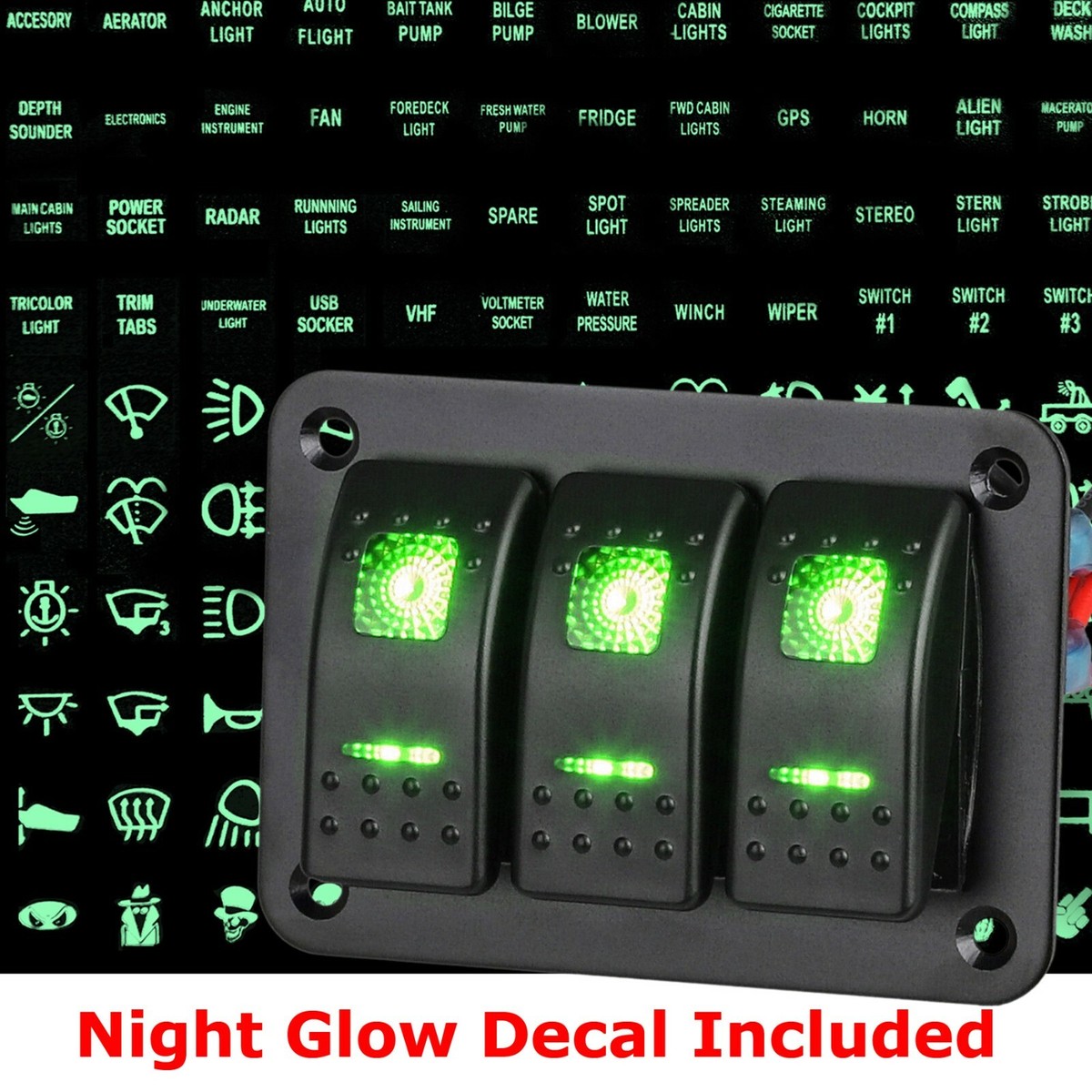 Automotive Rocker Switches Water Resistant Ultra Mini Rocker Switch