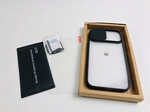 Handy Hülle für iPhone 12 PRO Max 6,7 Zoll mit Kamera Schutz in Schwarz