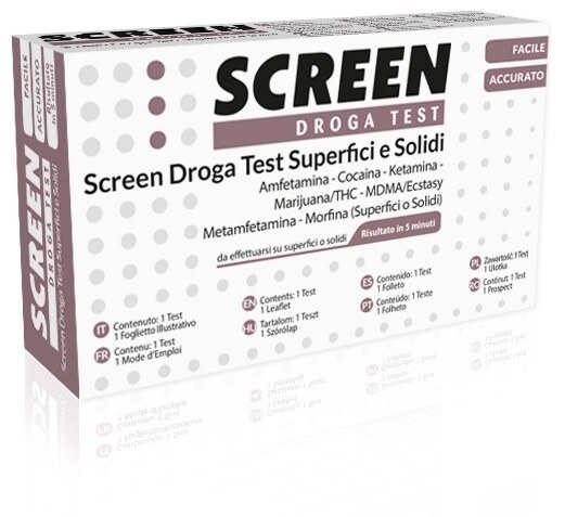 Screen Pharma Screen Droga Test Sup/polv 1pz