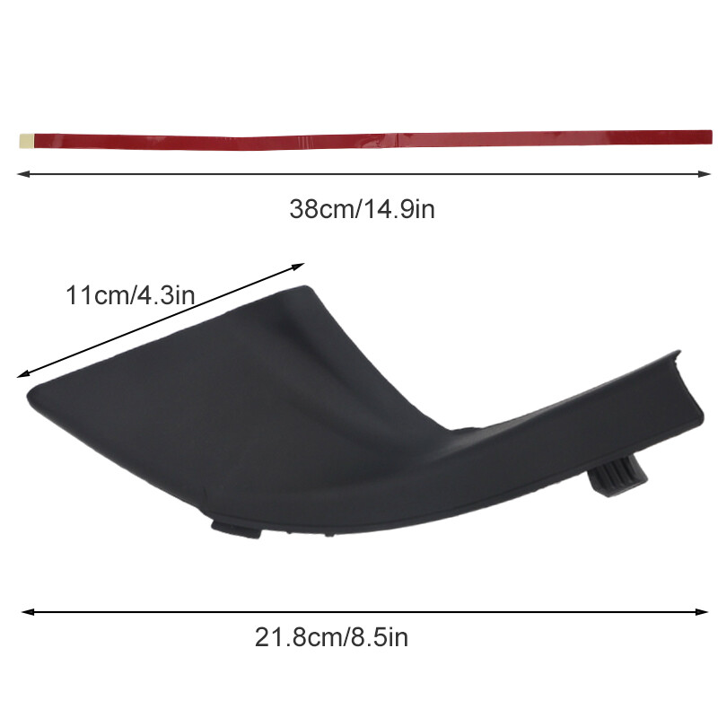 Front Windshield Wiper Side Cowl Extension Cover LH RH For Lexus