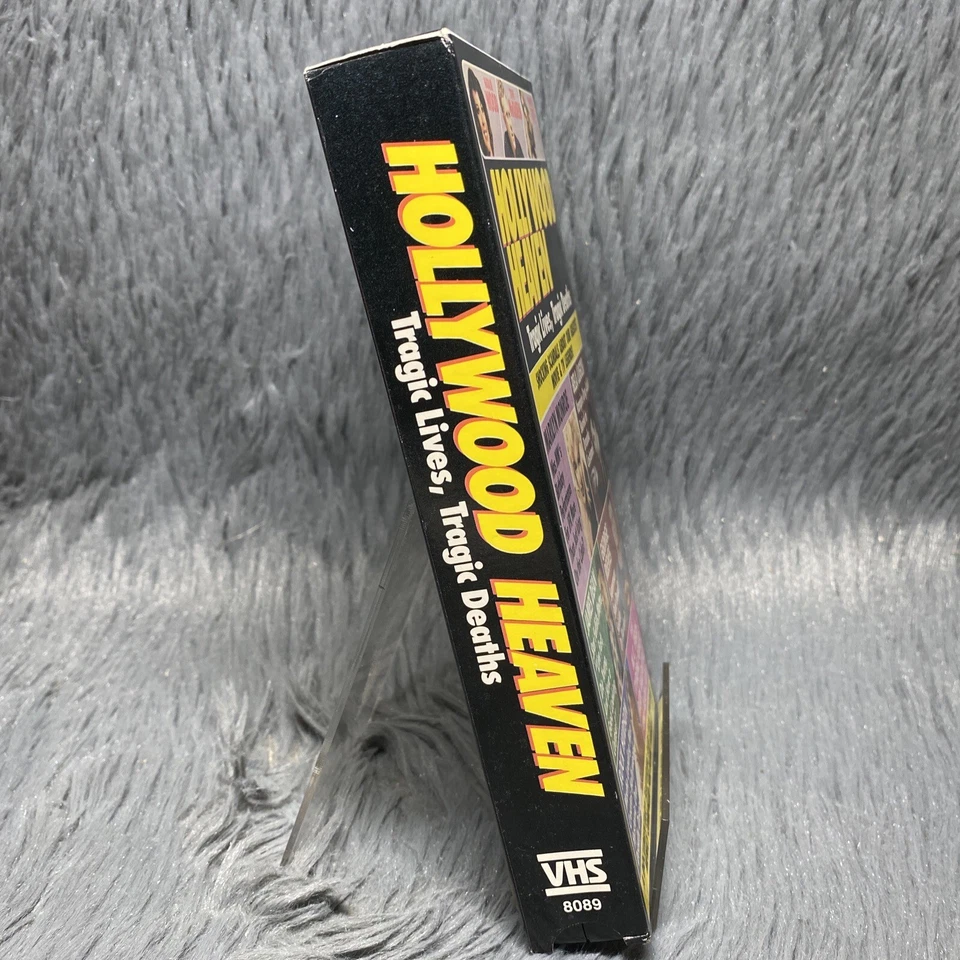 Hollywood Heaven VHS Tape 1989 Documentary Bela Lugosi Marilyn Monroe James Dean Foto 3 de 4