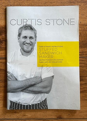 Curtis Stone - Macchina per panini ripiena con ricettario (NUOVA senza scatola) - Foto 9 di 14