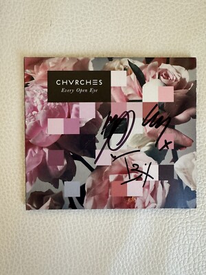 Chvrches - Every Open Eye Digipak CD Album (Brand New) - Signed by ALL Members