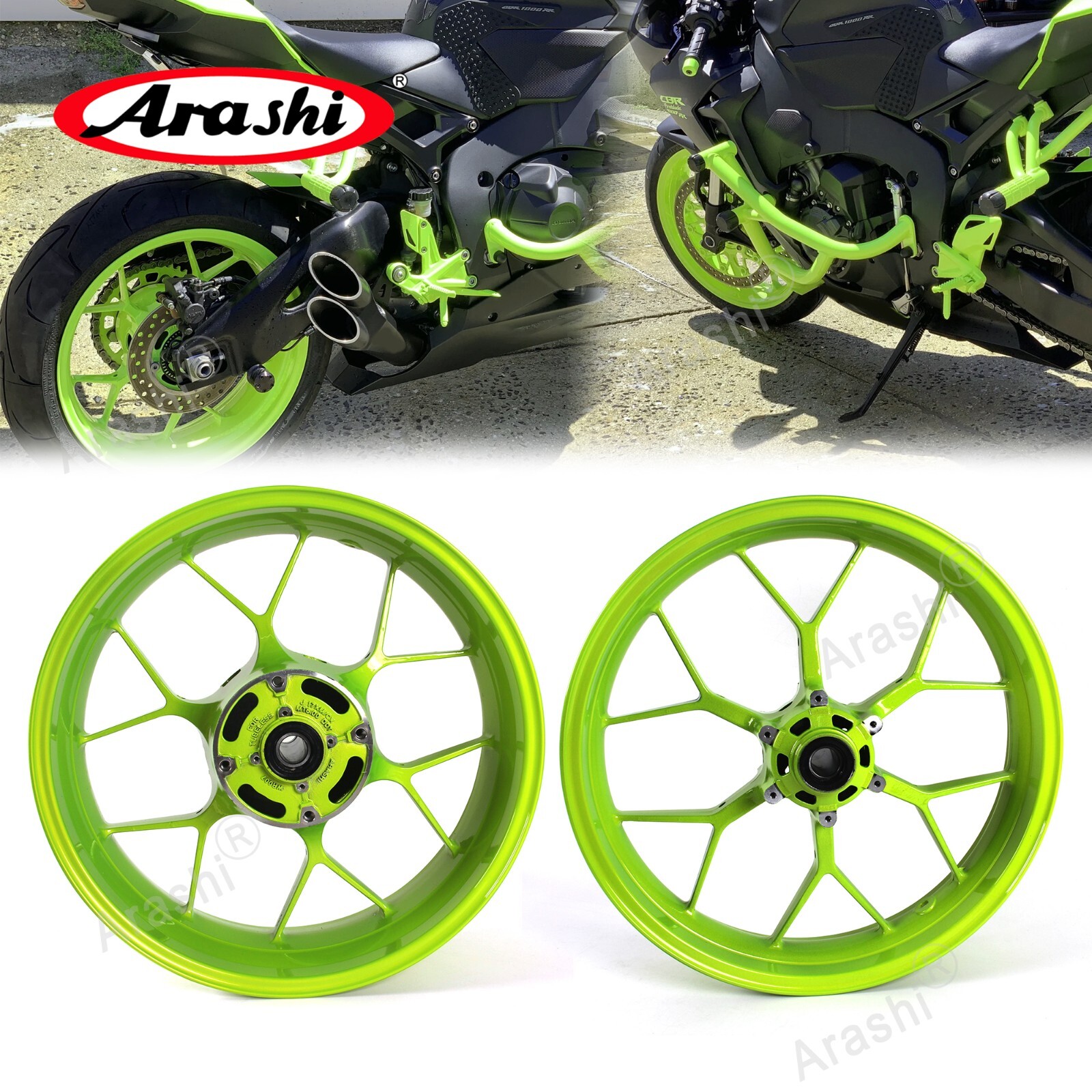 Front & Rear Wheel Rims For Honda CBR600RR / CBR 600 RR 2007 2022