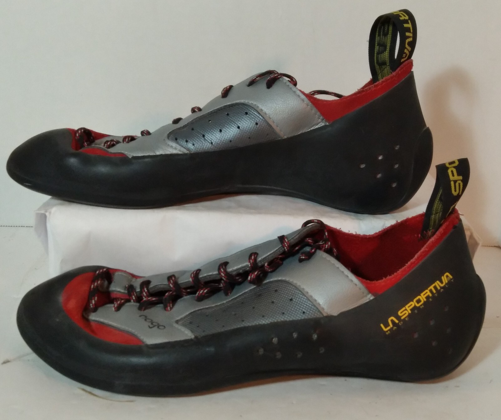 La Sportiva Nago Sliver/Red Rock Climbing Shoes /Women's Size 12 eBay